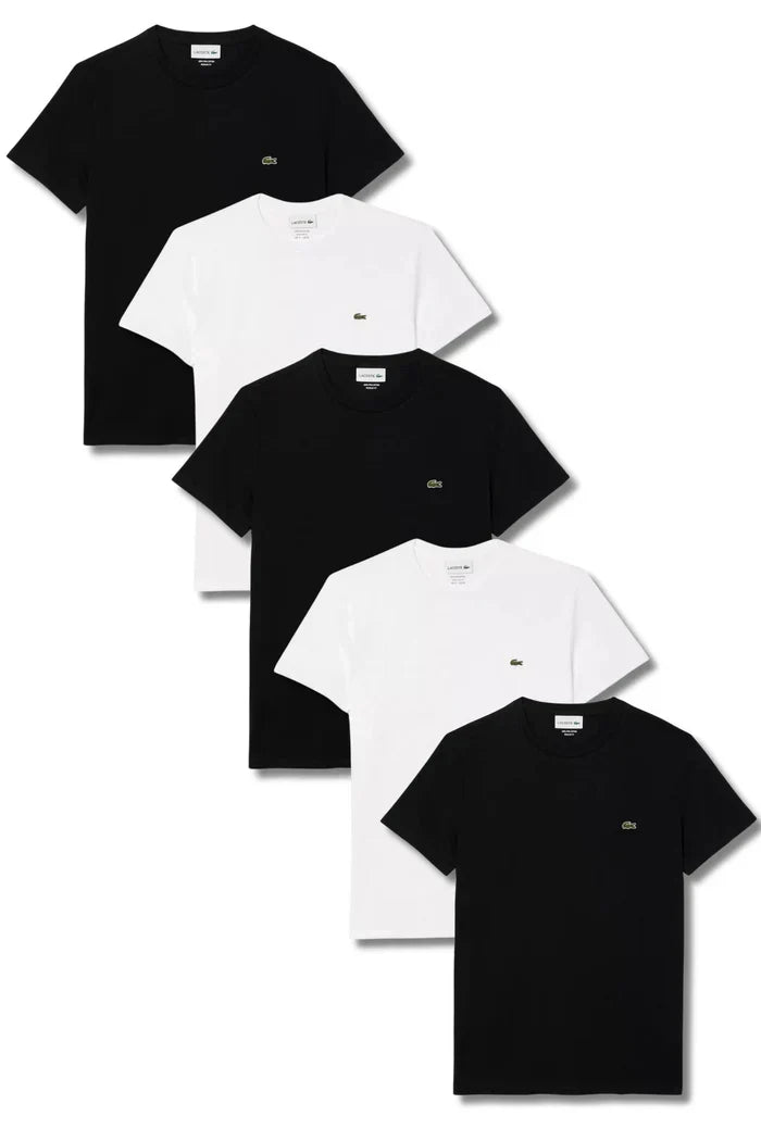 Kit 5 T-shirts Básicas com logo