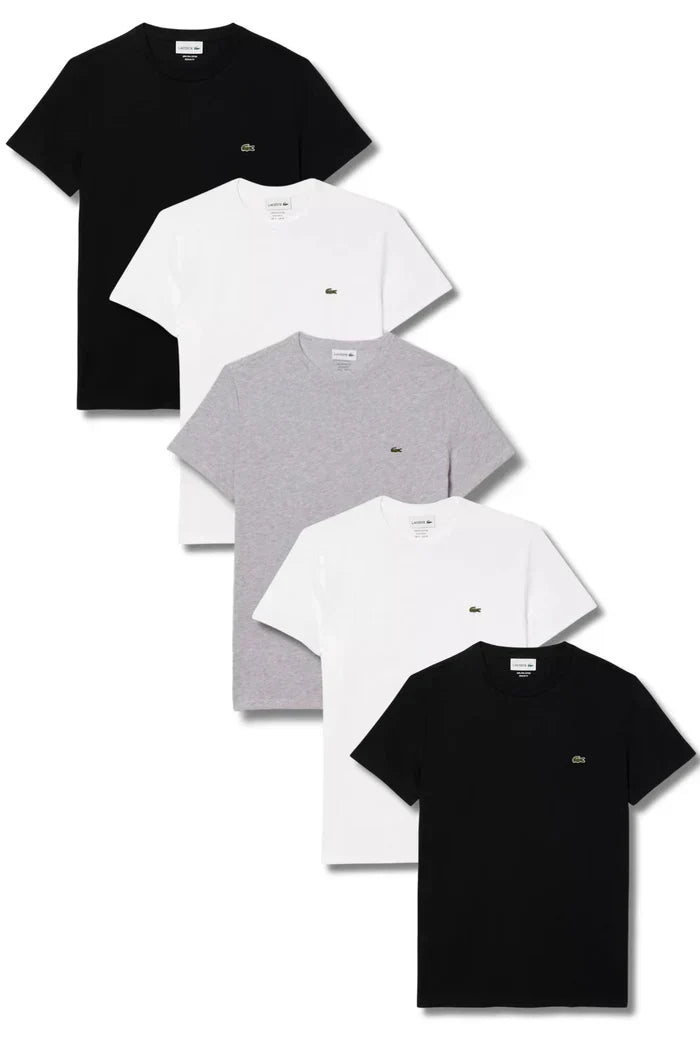 Kit 5 T-shirts Básicas com logo