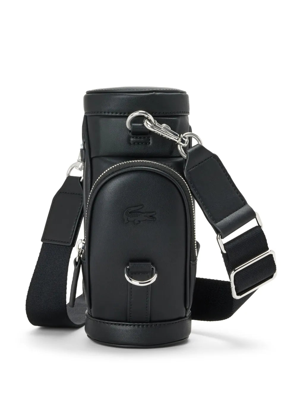 bolsa de ombro com placa de logotipo