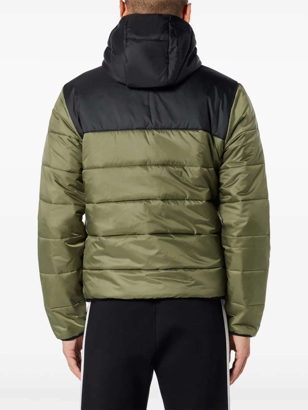 Casaco verde/preto matelassê