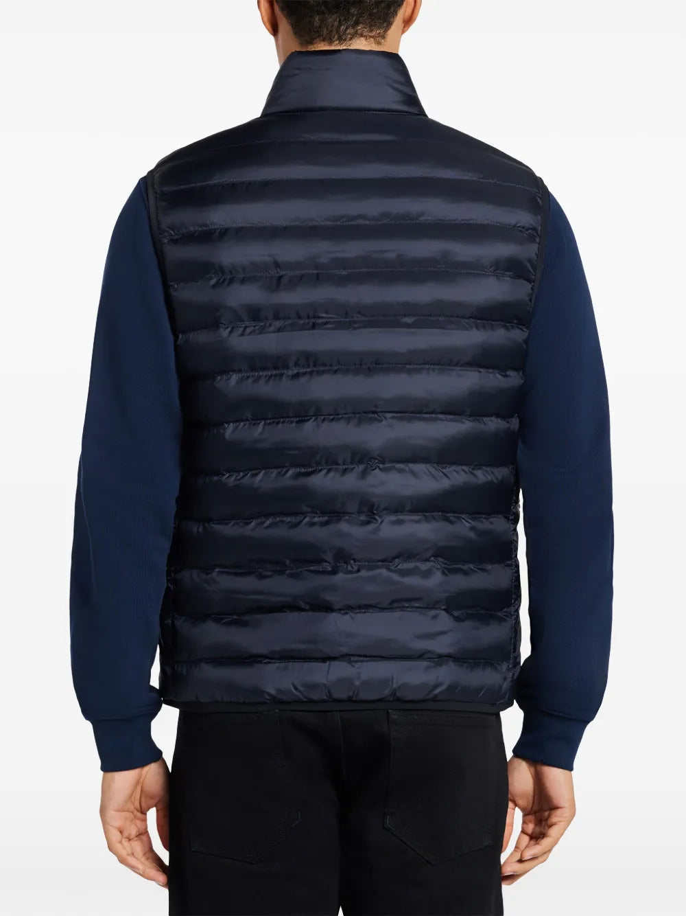 Colete matelassê com zíper