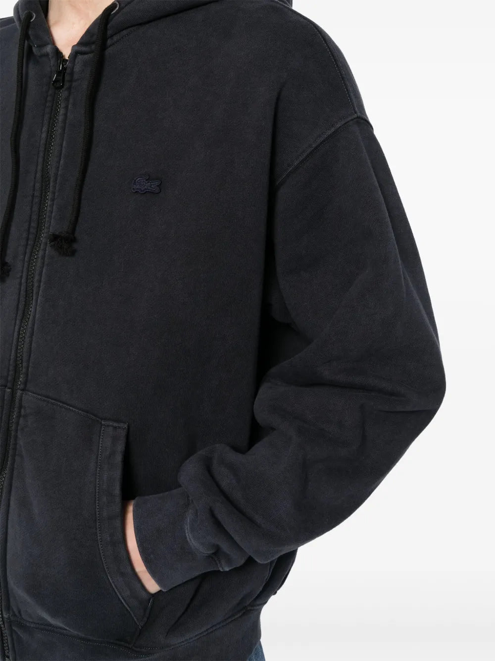 Casaco de capuz com logo