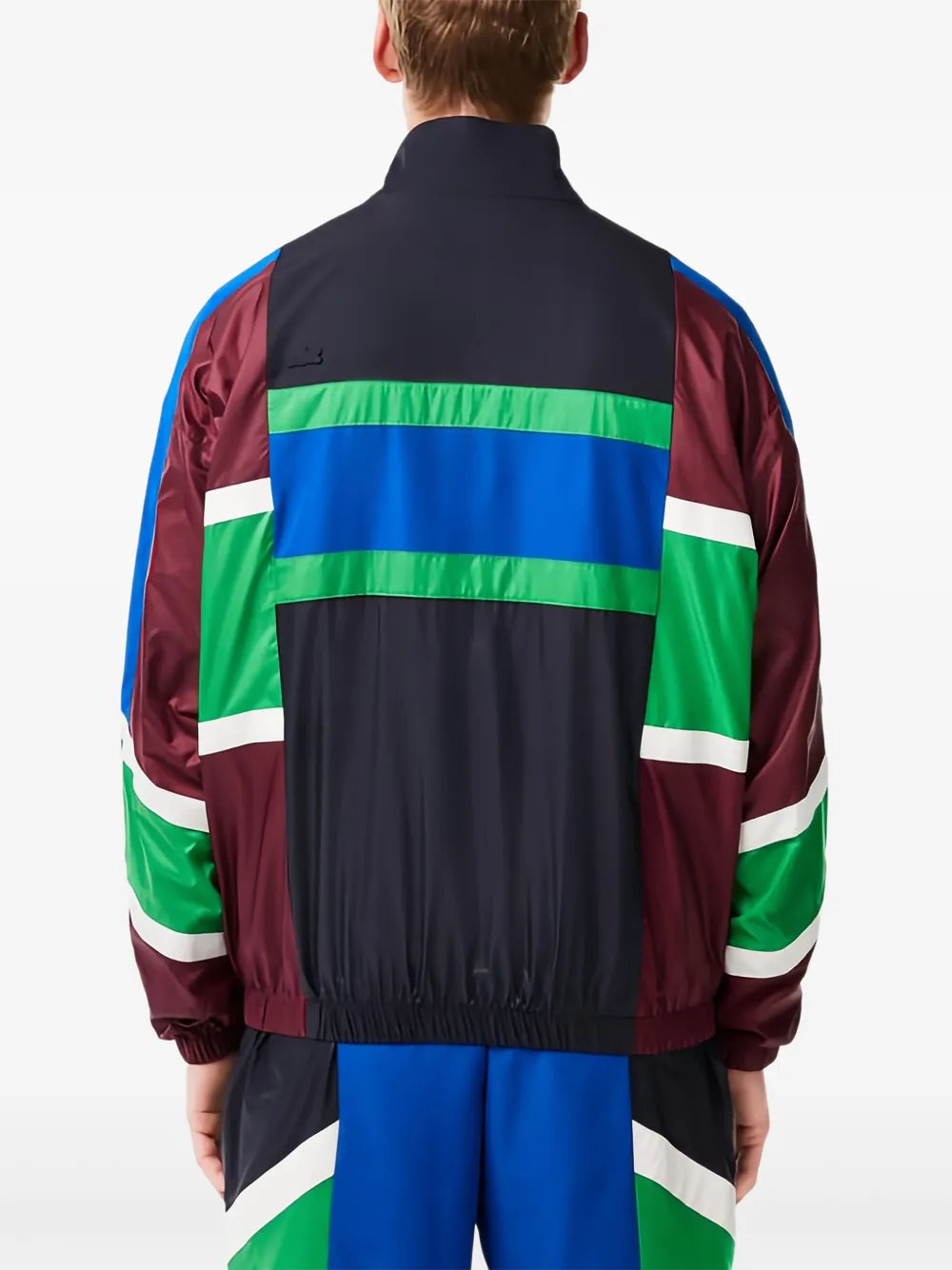 Casaco esportivo color block