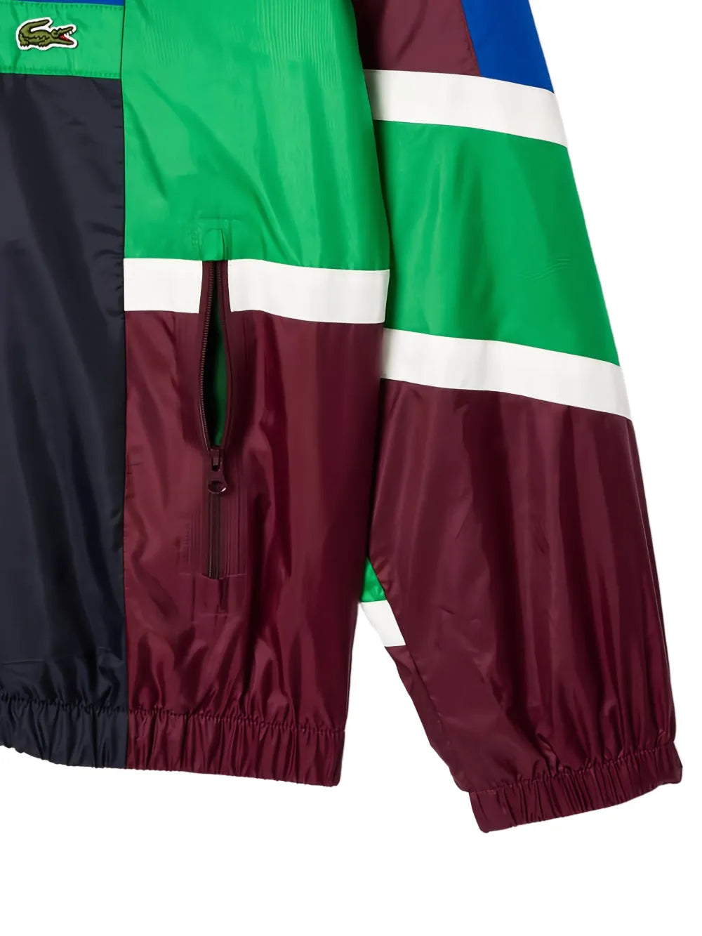 Casaco esportivo color block