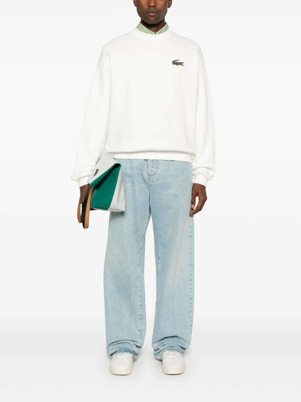 moletom com patch de logotipo