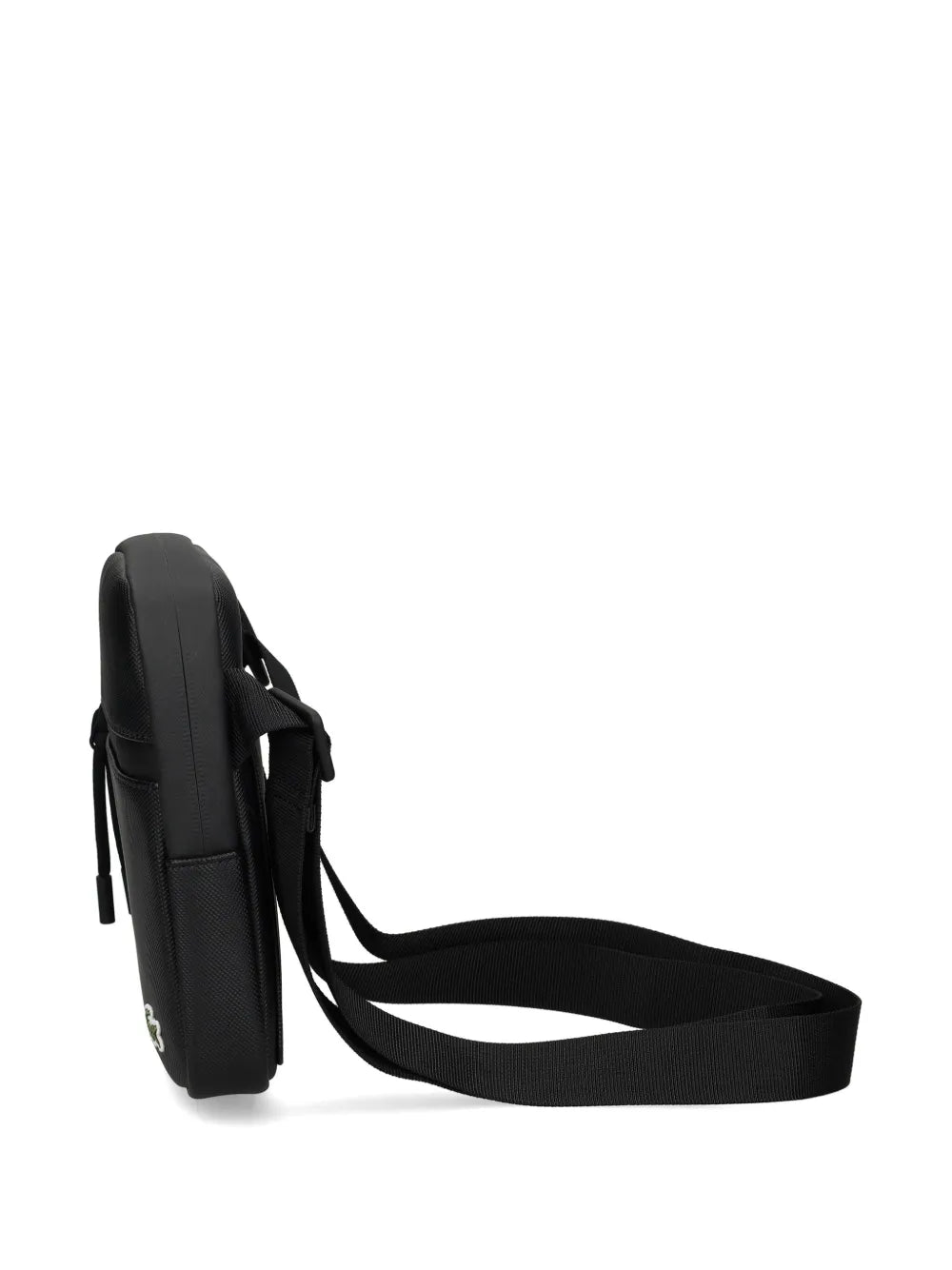 Bolsa tiracolo pequena com zíper