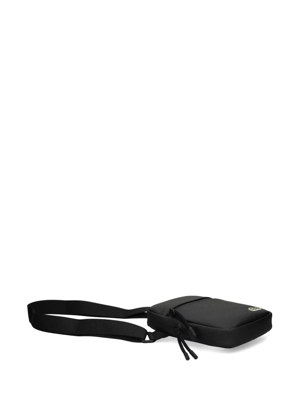 Bolsa tiracolo pequena com zíper