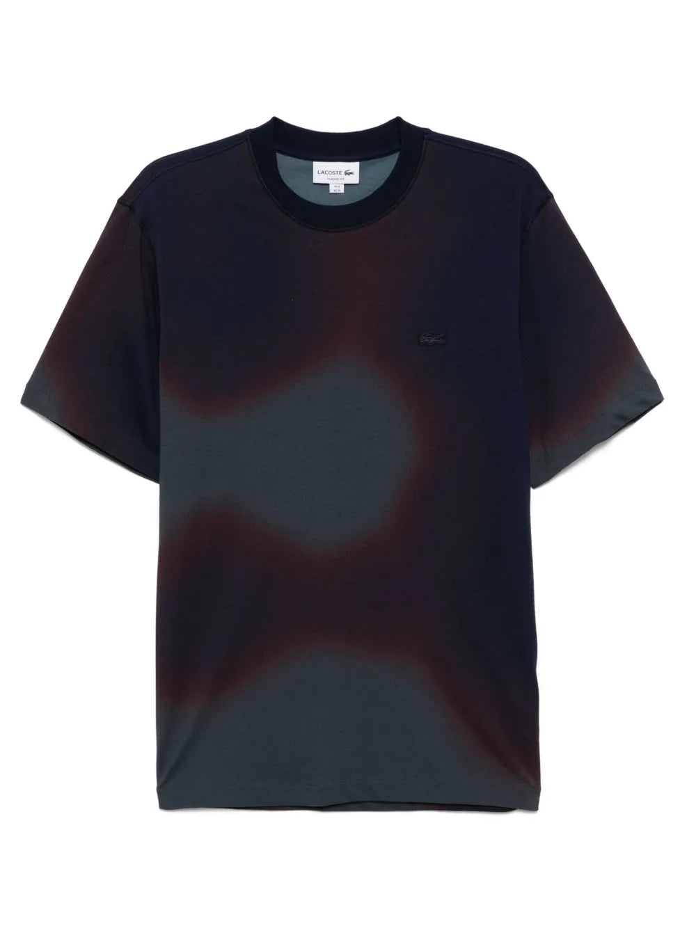 T-shirt com estampa degradê