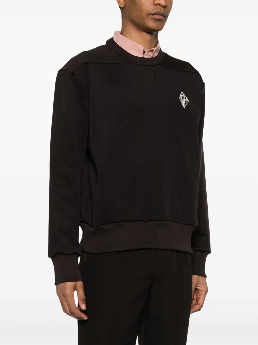 Casaco castanho Badge