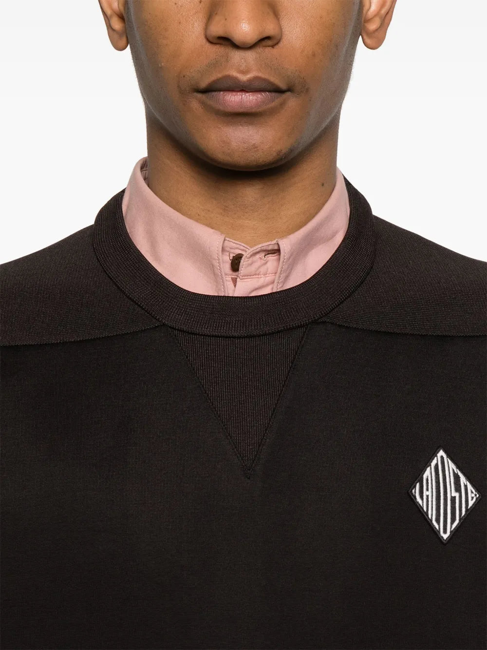 Casaco castanho Badge