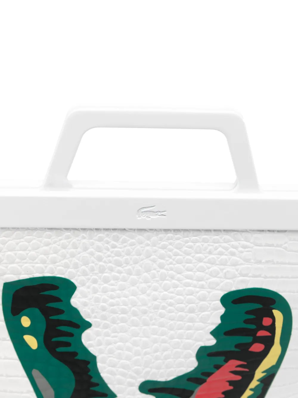 Bolsa tote com estampa de crocodilo