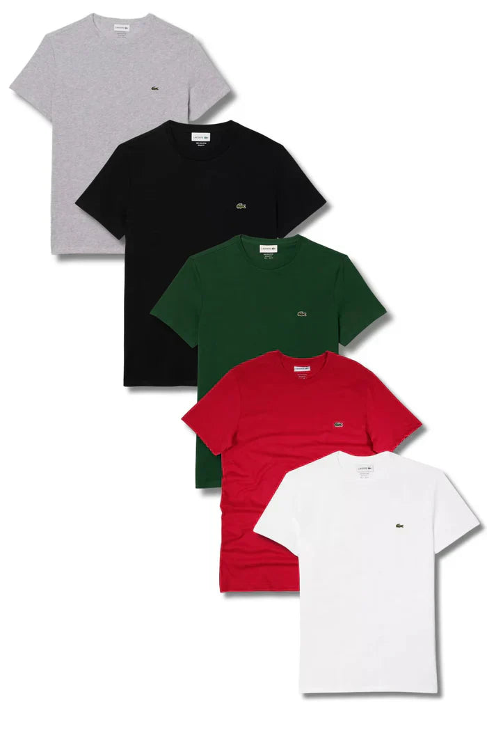 Kit 5 T-shirts Básicas com logo