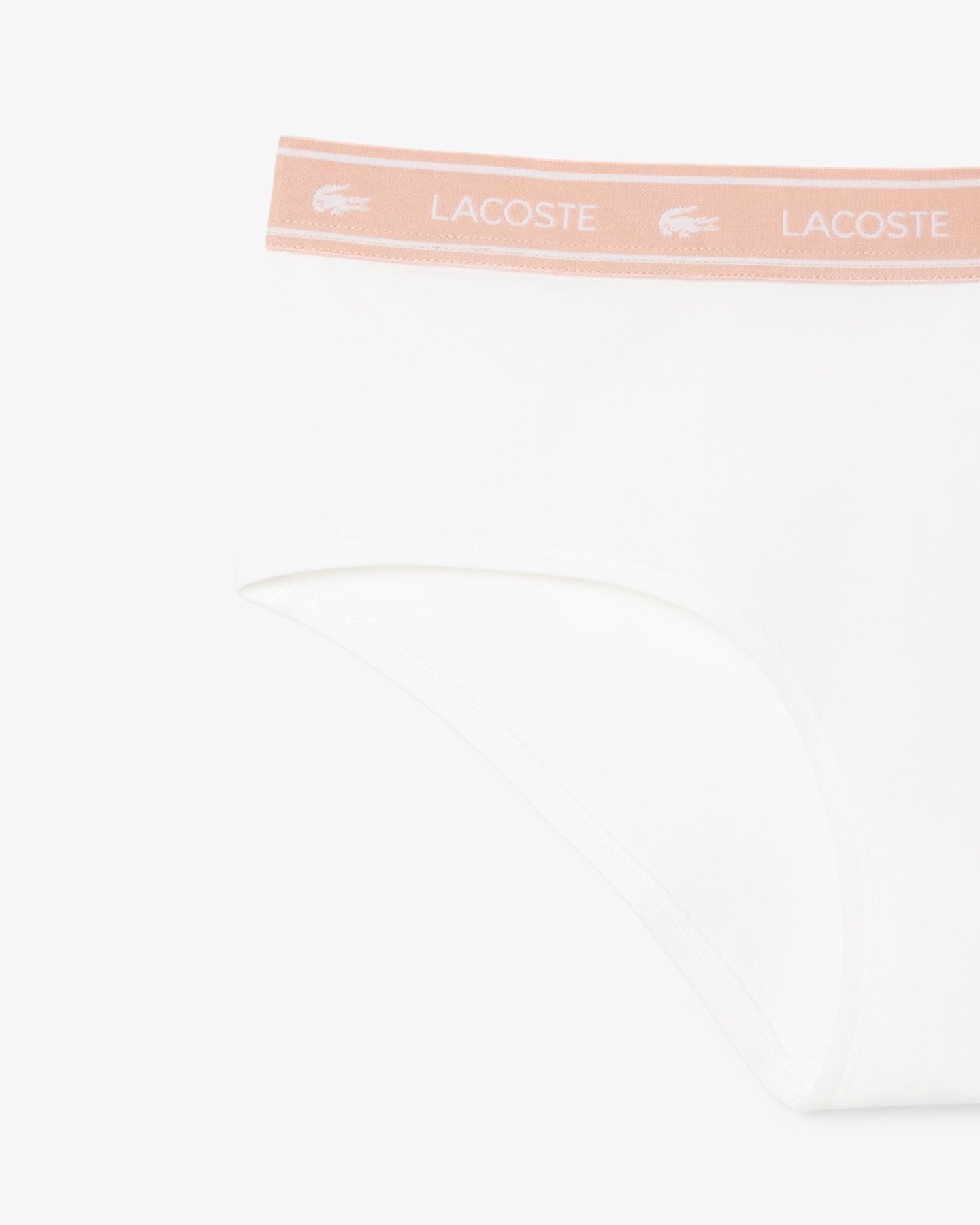 Shorts de algodão elástico com cós com logotipo