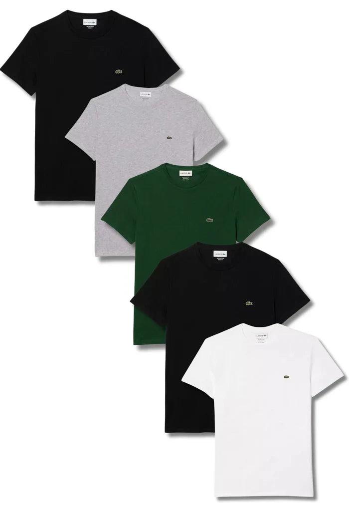 Kit 5 T-shirts Básicas com logo