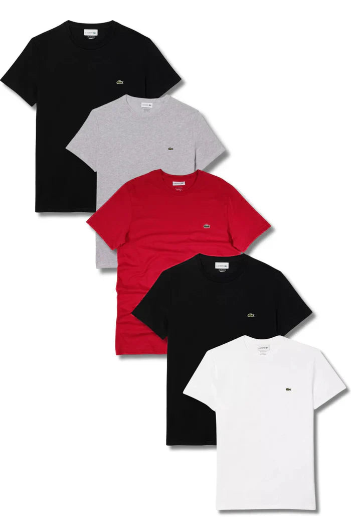 Kit 5 T-shirts Básicas com logo