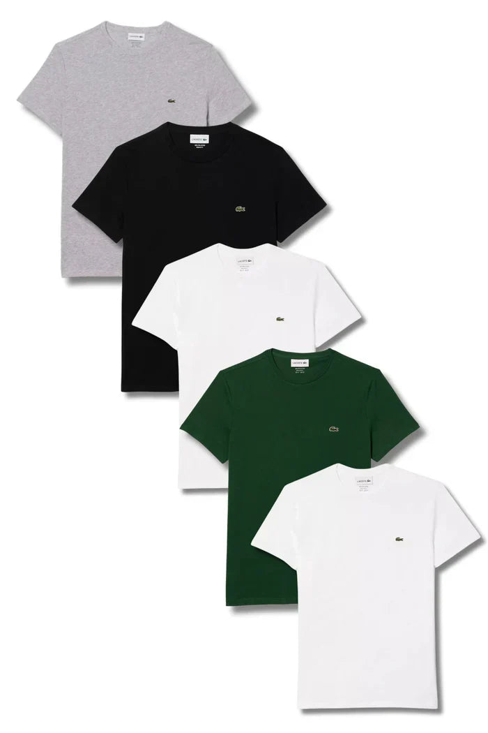 Kit 5 T-shirts Básicas com logo