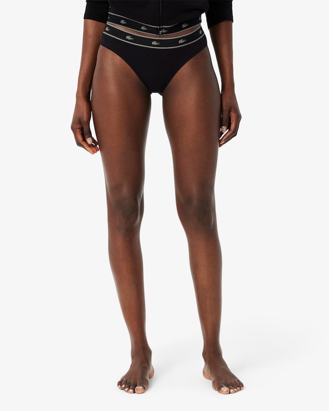 Cuecas de algodão elástico