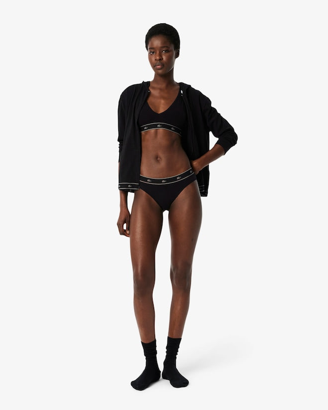 Cuecas de algodão elástico