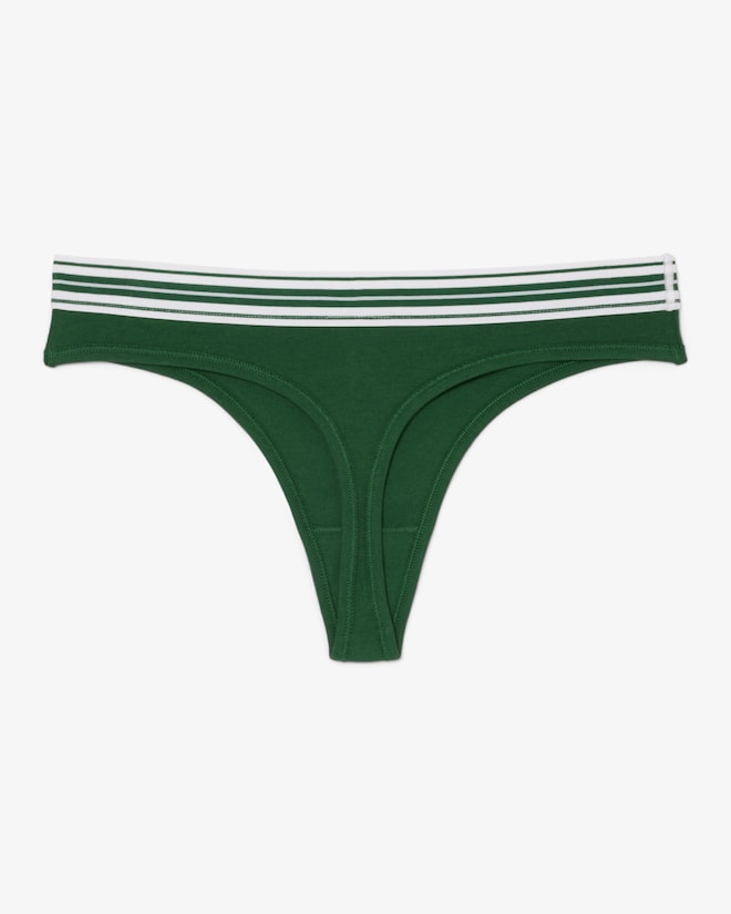 Tanga de algodão elástico