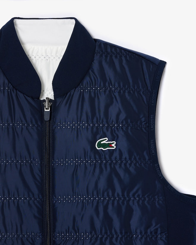 Colete de golfe reversível