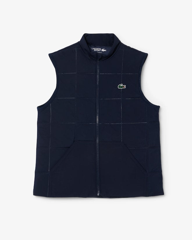 Colete de golfe repelente à água com proteção UV