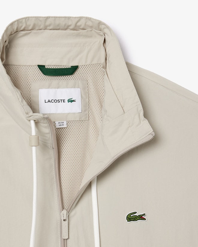 Casaco desportiva com capuz removível