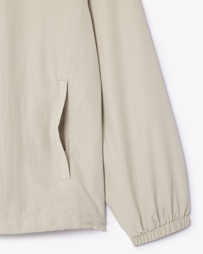 Casaco desportiva com capuz removível