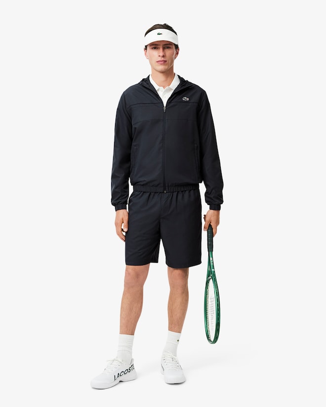 Casaco preto Desportivo repelente à água