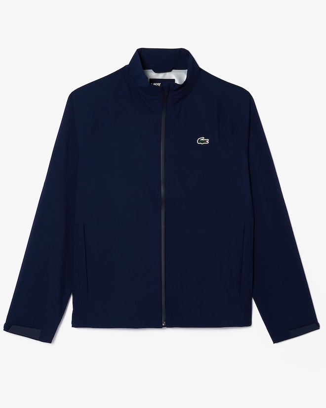 Corta-vento de golfe elástico repelente à água