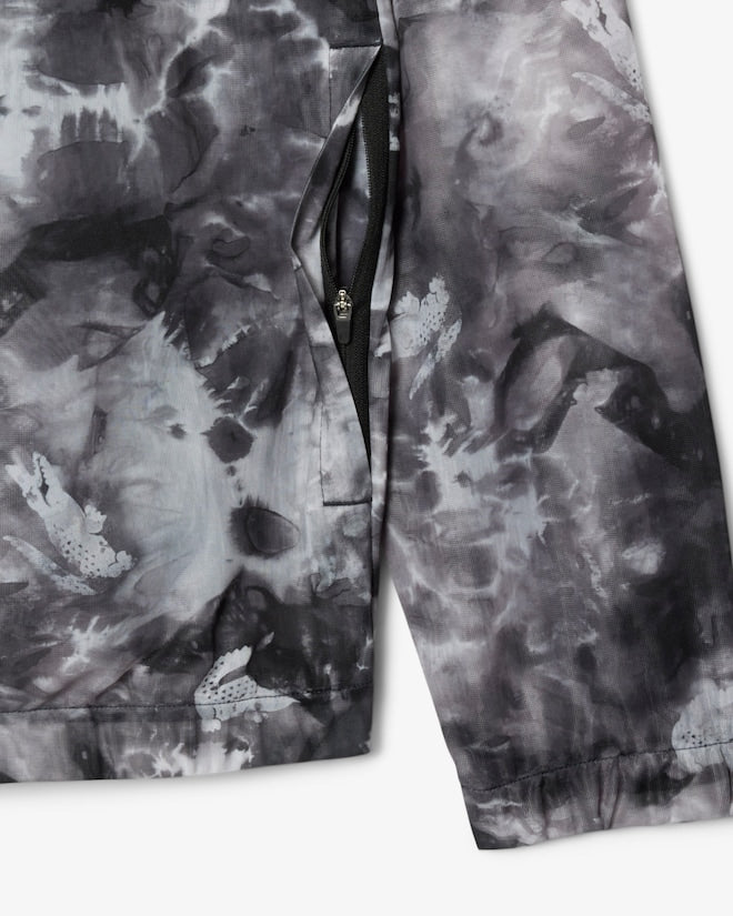 Casaco desportiva leve com estampa de crocodilo