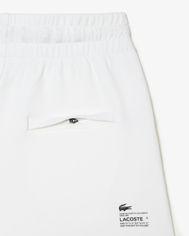 Shorts de malha de algodão