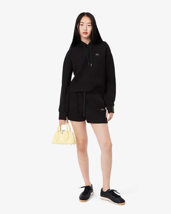 Shorts de malha de algodão