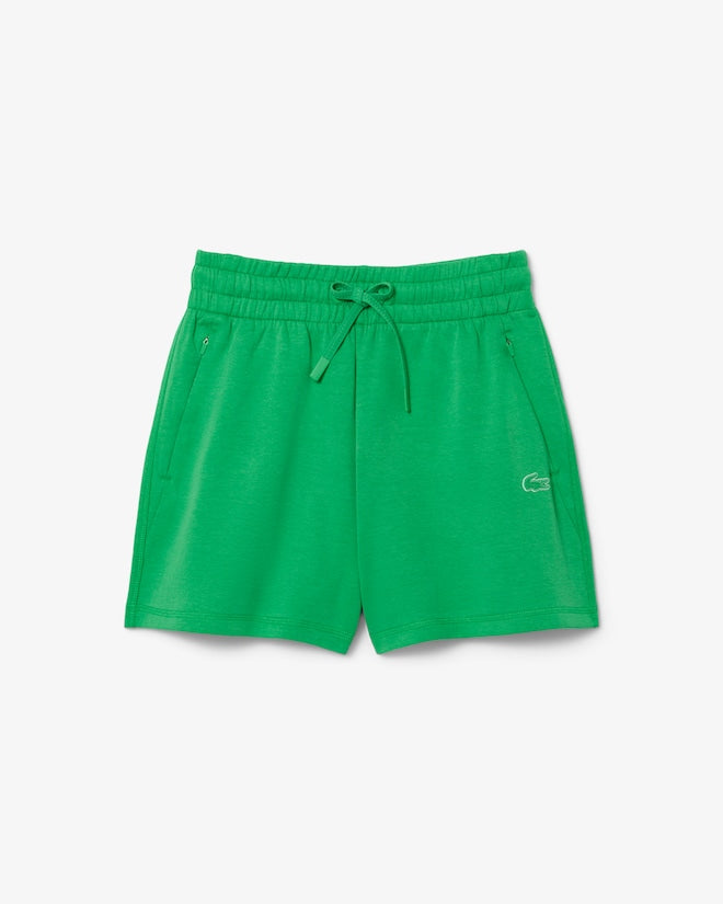 Shorts de malha de algodão