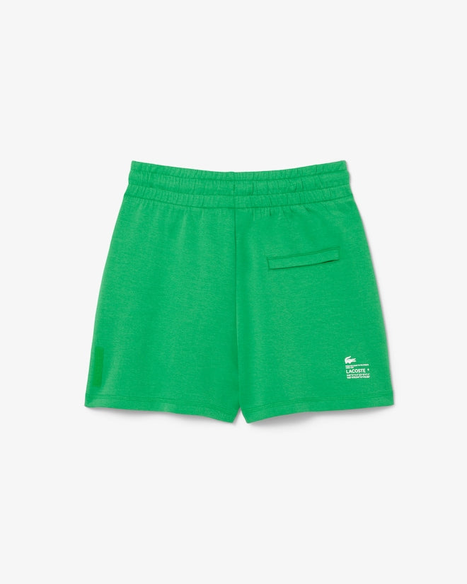 Shorts de malha de algodão