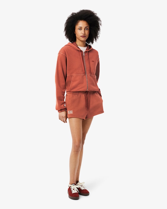 Shorts com efeito lavado