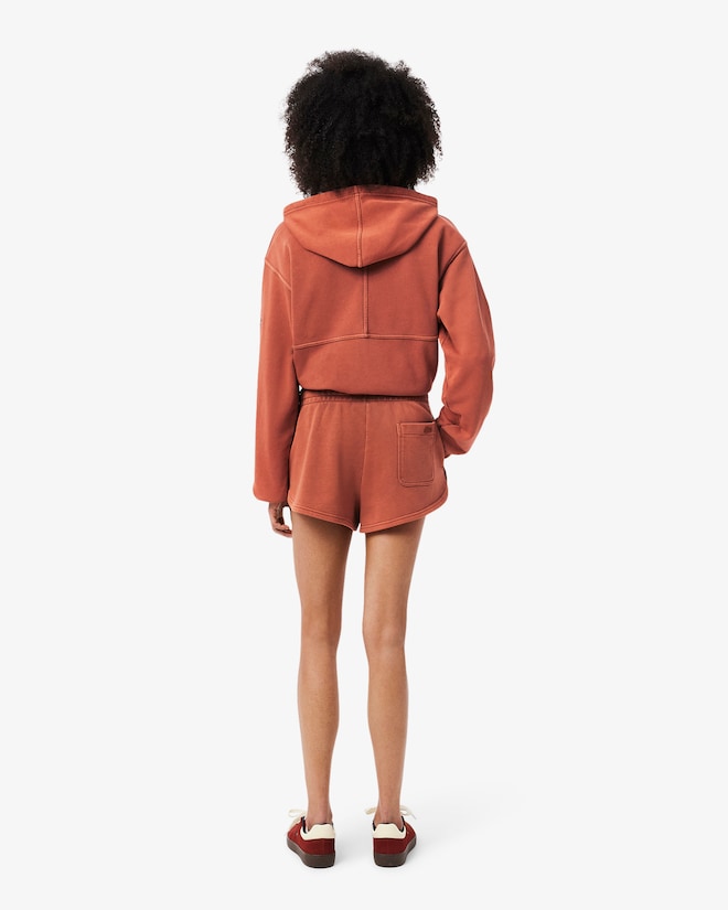 Shorts com efeito lavado