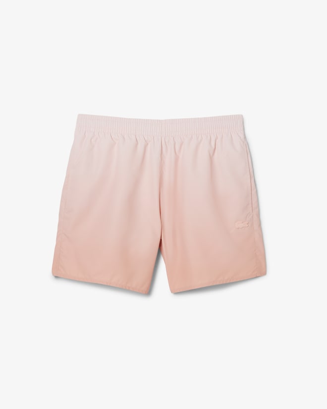Shorts de banho com estampa degradê