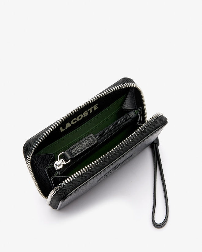 Carteira de couro granulado City Court