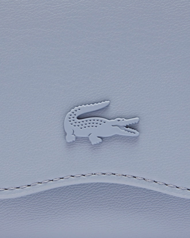 Carteira de couro com zíper Lora