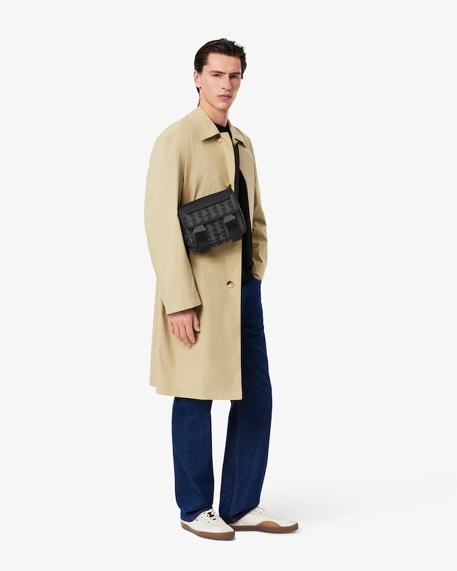 Bolsa mensageiro com aba e clipe The Blend