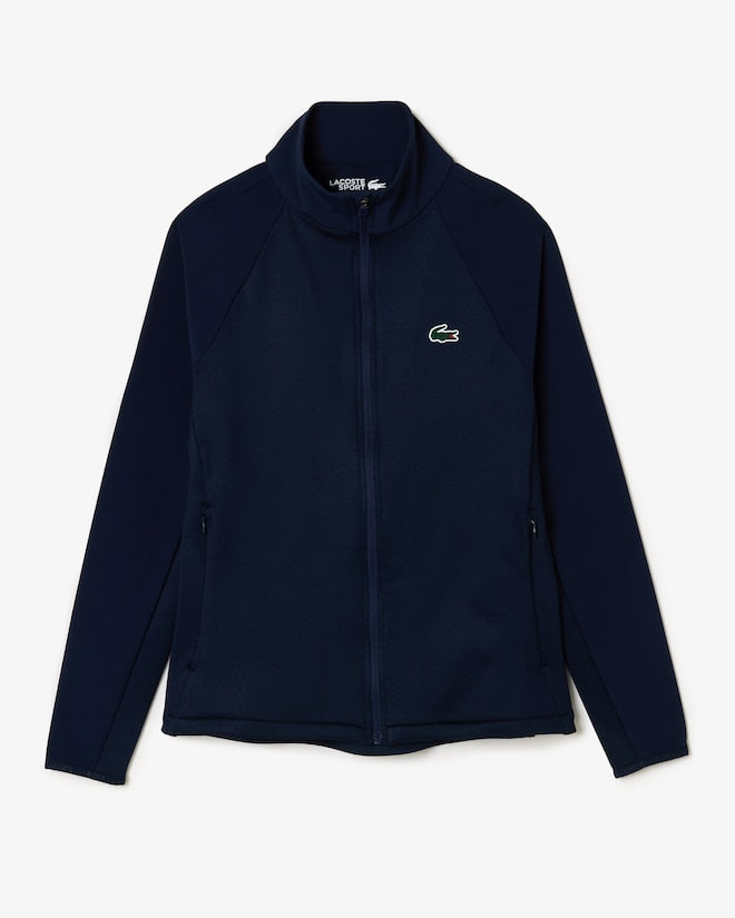 Jaqueta de golfe slim fit com zíper