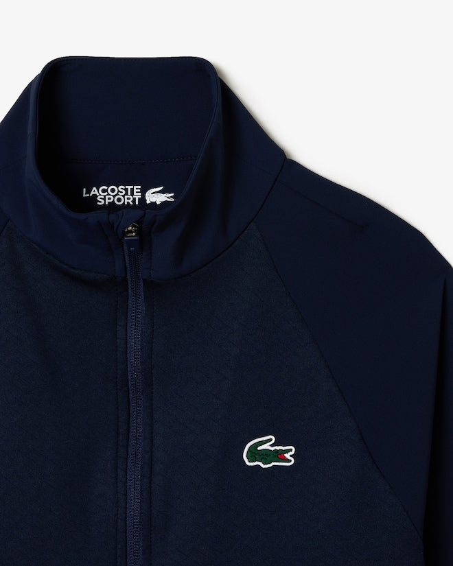 Jaqueta de golfe slim fit com zíper