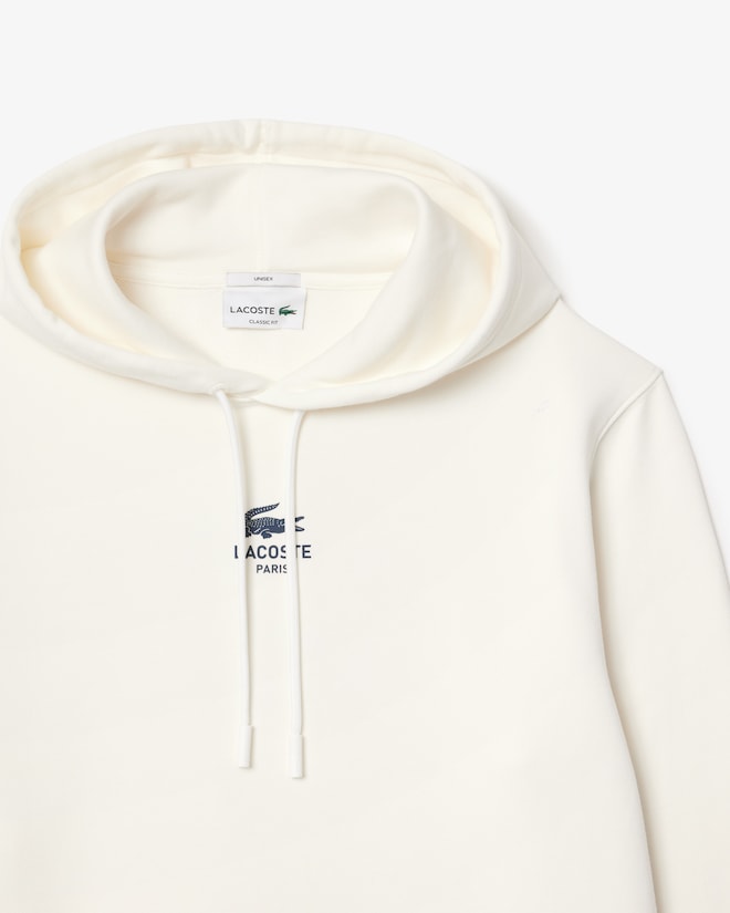 Moletom com capuz estampado