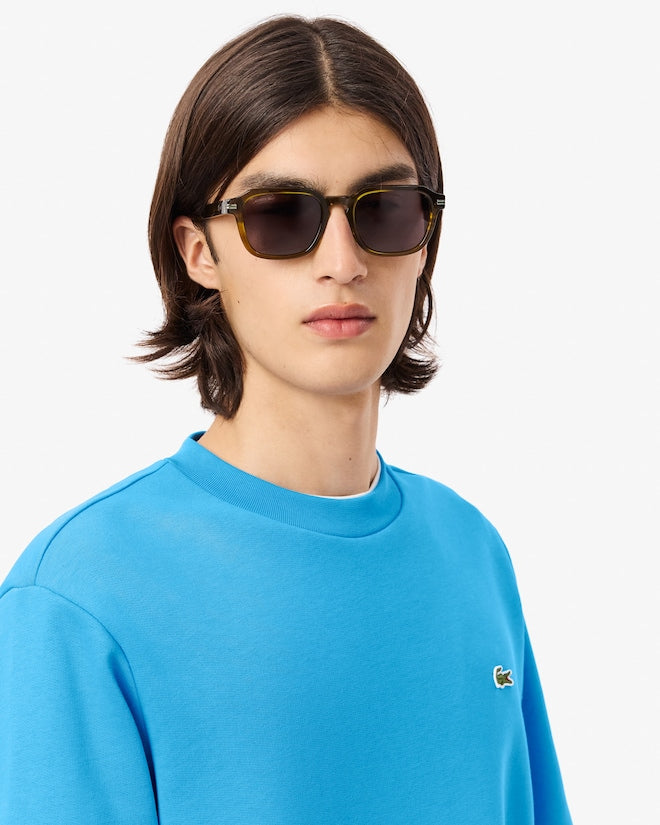 Sweet de gola redonda de pelúcia