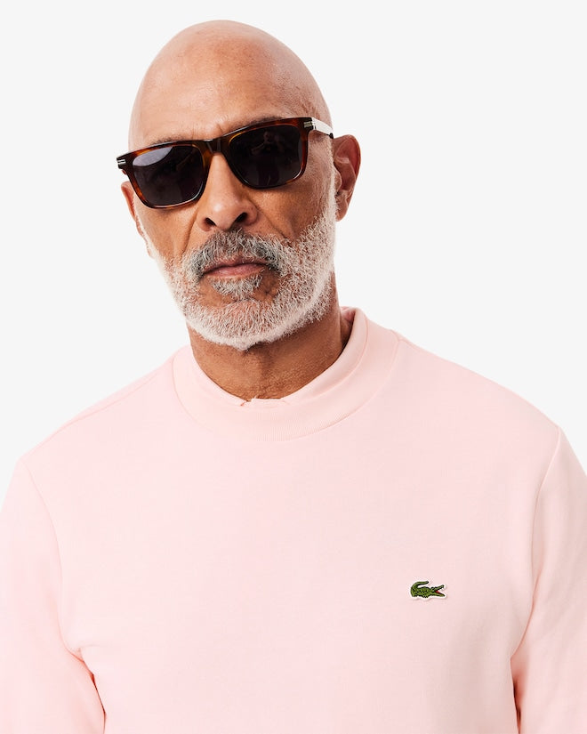 Sweet de gola redonda de pelúcia