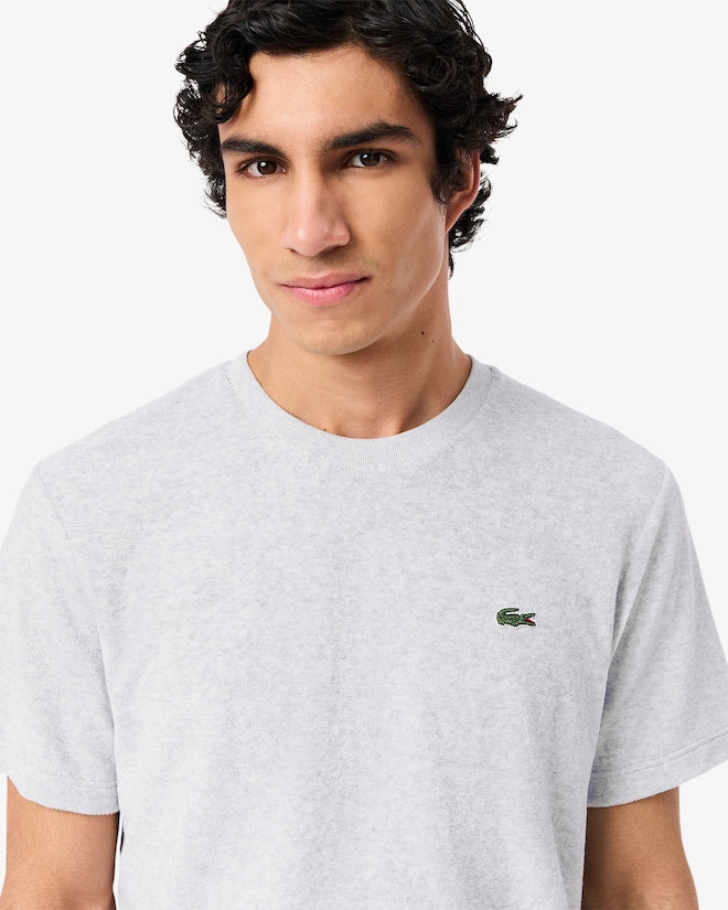 T-shirt de tecido felpudo