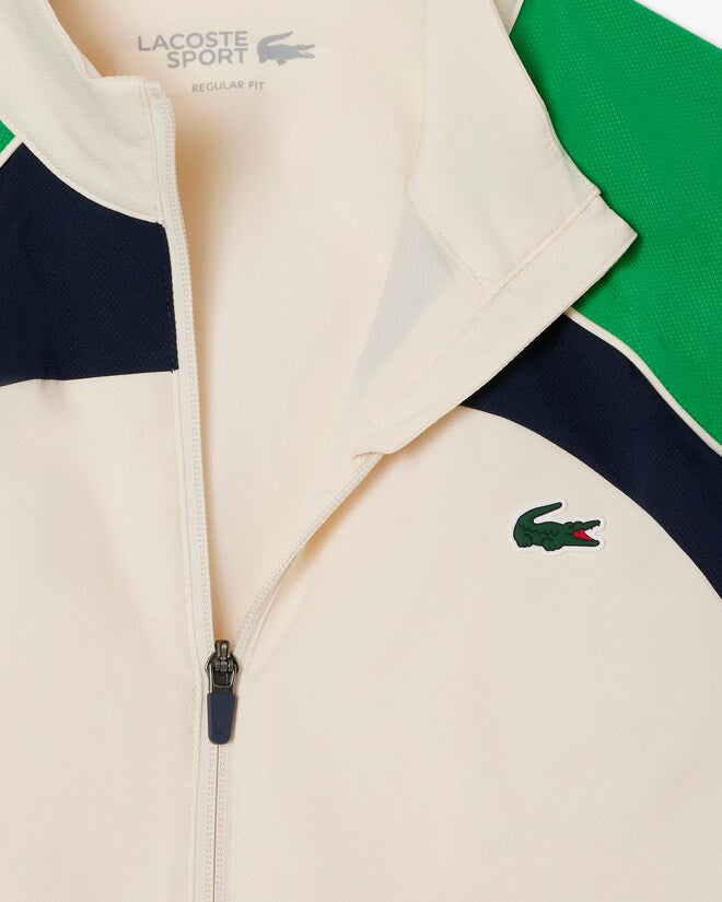 Conjunto bege com logo