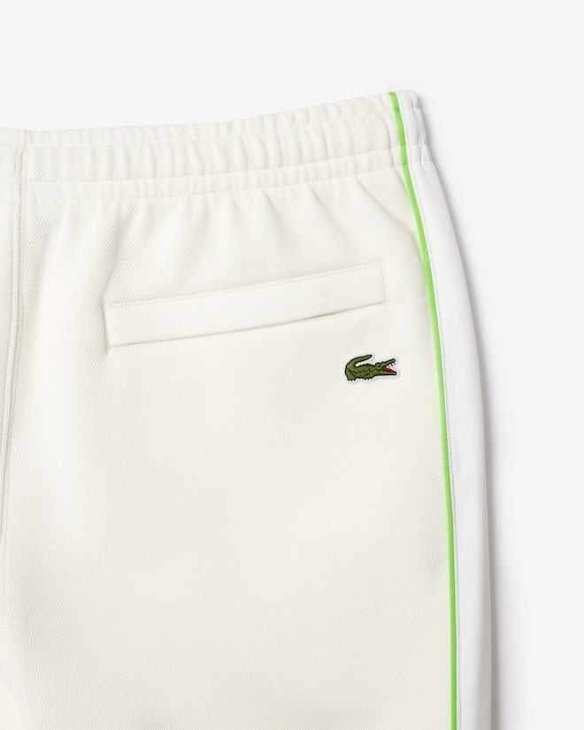 Calça piqué com logo