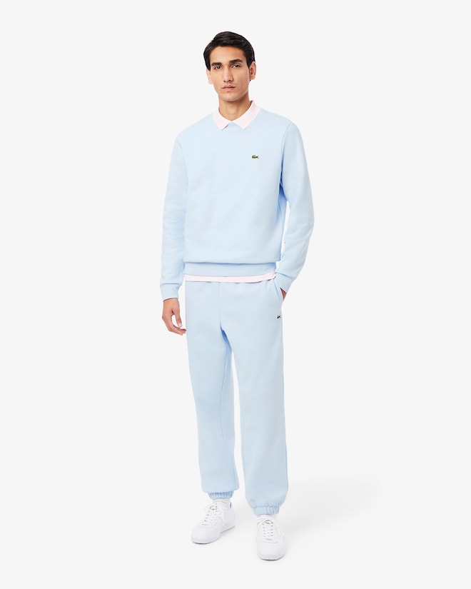 Calça azul claro de ajuste regular com logo