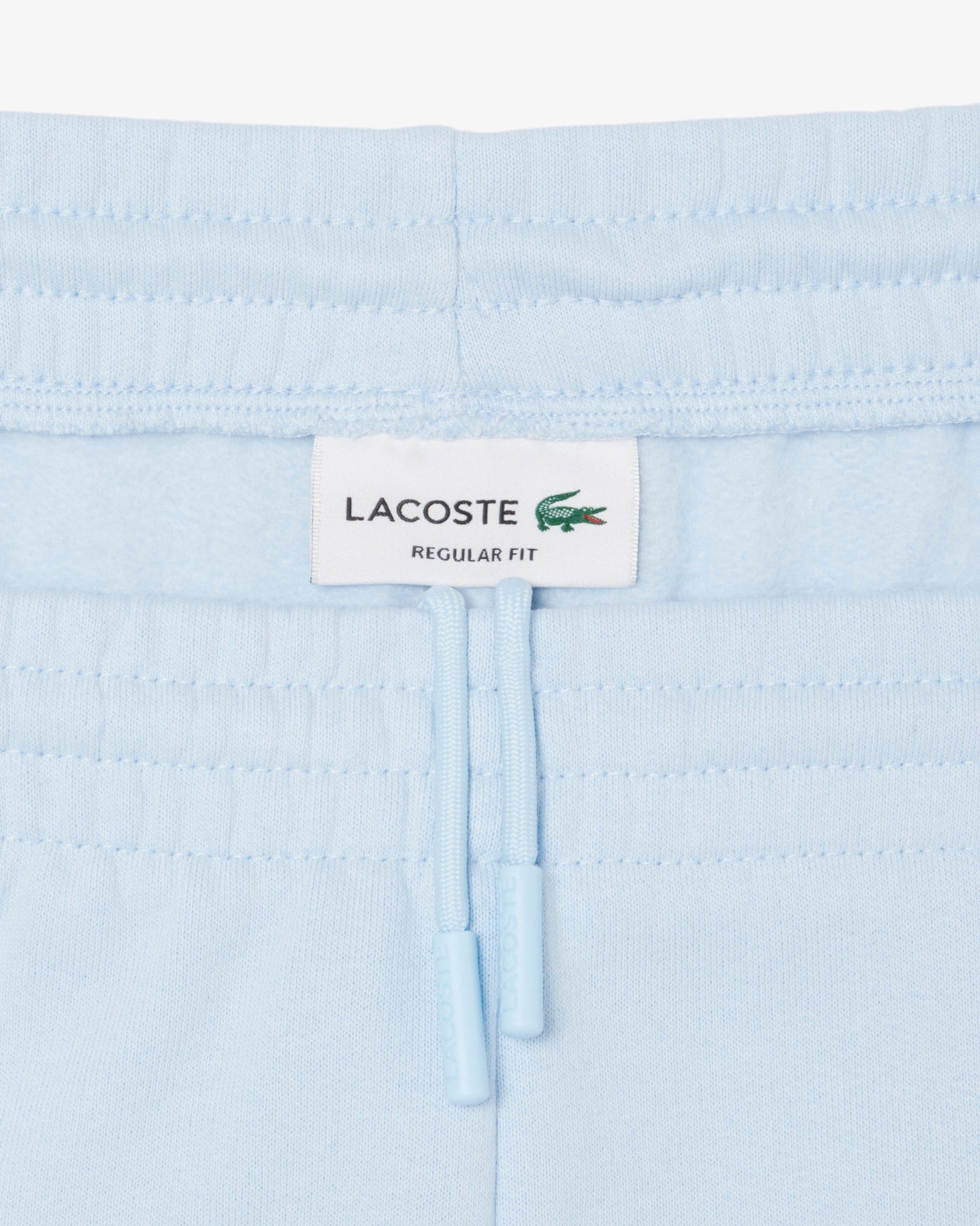 Calça azul claro de ajuste regular com logo